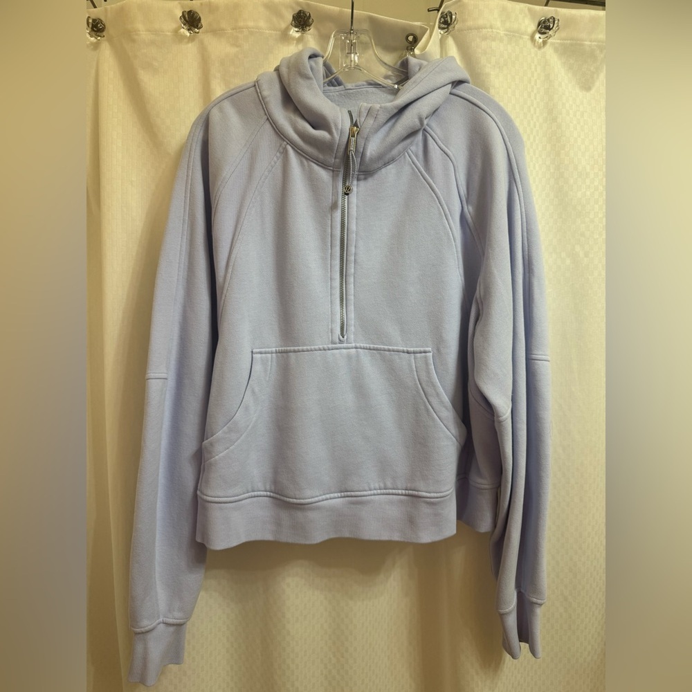 Scuba Oversized Half-Zip Hoodie